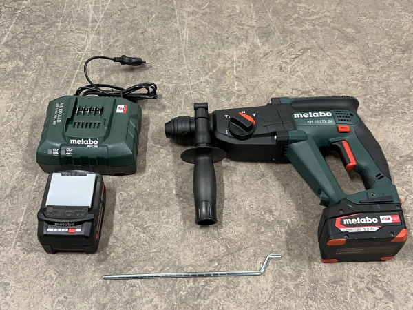 Metabo accu combihamer KH 18 LTX 24 – foto 6 – kavel bij XL Auctions