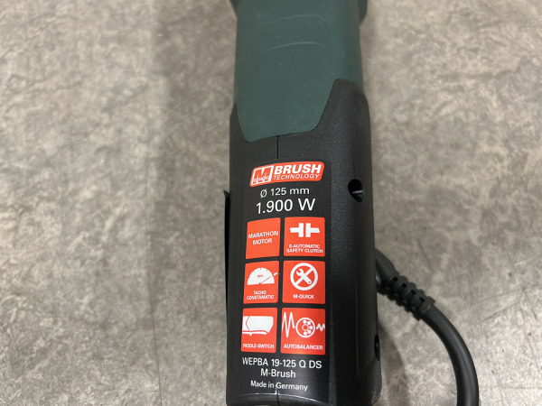 Metabo haakse slijper 1900W WEPBA 19-125 Q DS M – foto 9 – kavel bij XL Auctions