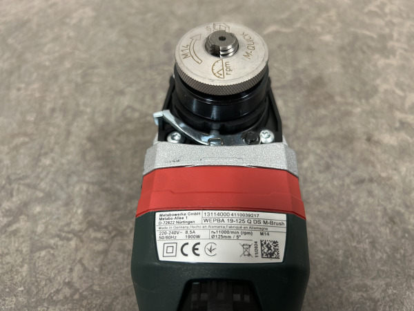 Metabo haakse slijper 1900W WEPBA 19-125 Q DS M – foto 10 – kavel bij XL Auctions