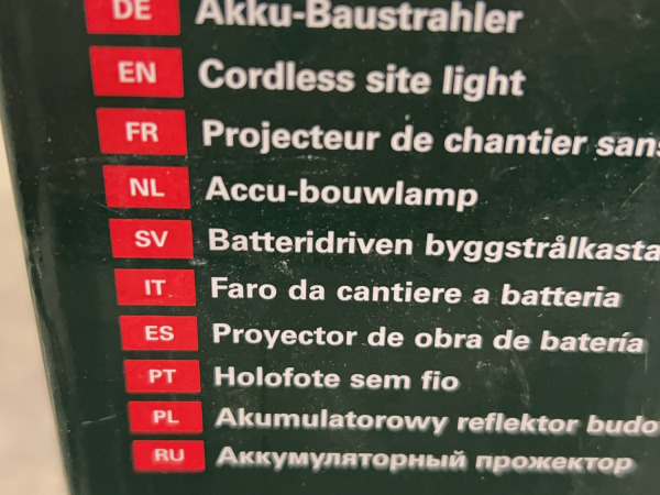 Metabo accu bouwlamp BSA 18 LED 4000 – foto 5 – kavel bij XL Auctions