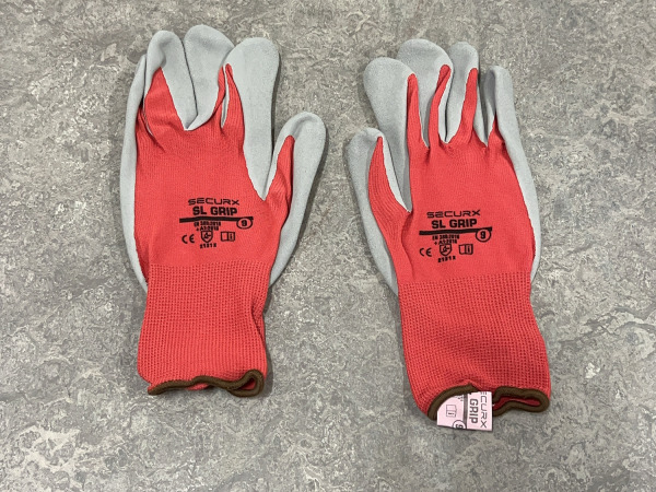 36x Securx werkhandschoenen SL Grip maat 9 – kavel bij XL Auctions
