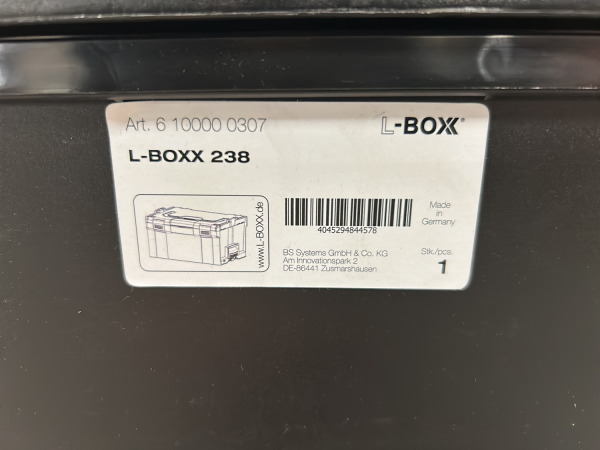 L-Boxx gereedschapskoffer 238 BSS – foto 5 – kavel bij XL Auctions