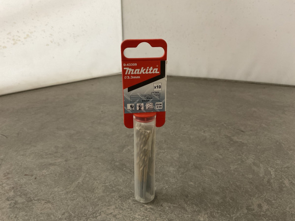 13x Makita metaalboor 10-pack D-43309 ø3.3x65mm – kavel bij XL Auctions