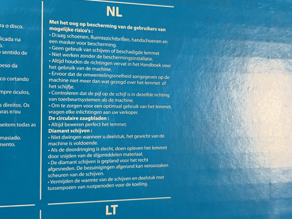 Leman cirkelzaagblad ø350mm voor diverse materialen – foto 2 – kavel bij XL Auctions