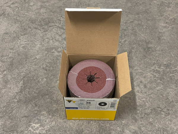 3x Sialox schuurschijf P36 ø115mm 50-pack – foto 3 – kavel bij XL Auctions