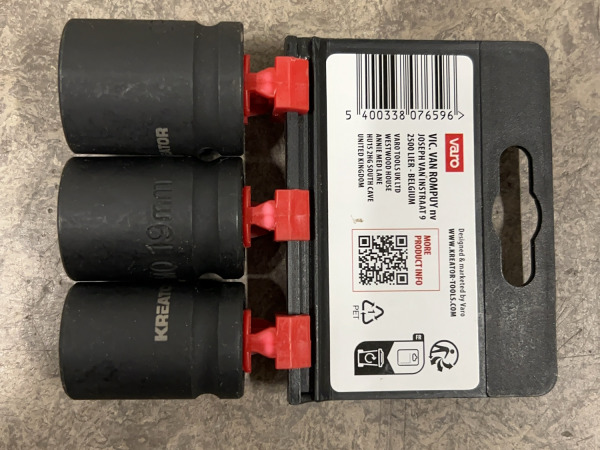Rodac krachtdop set 11-delig – foto 3 – kavel bij XL Auctions