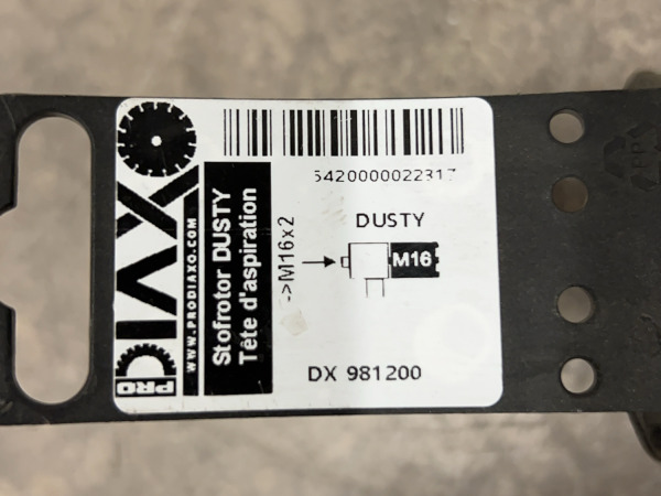 Prodiaxo stofafzuigingunit met centreerpen M16 Dusty – foto 8 – kavel bij XL Auctions
