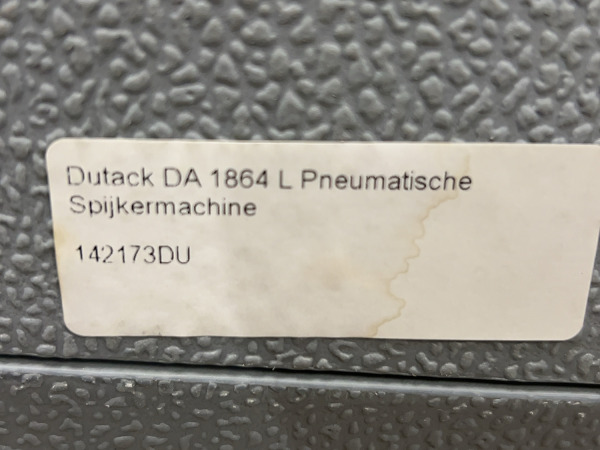Dutack bradsmachine 38-64mm BT 1864 L – foto 8 – kavel bij XL Auctions