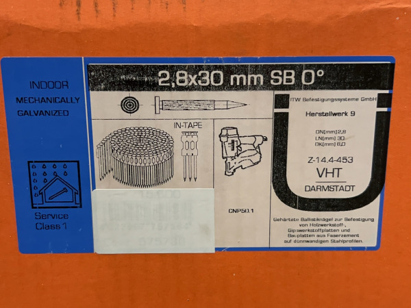 Paslode brads op rol 2,8x30mm 325stuks – foto 5 – kavel bij XL Auctions