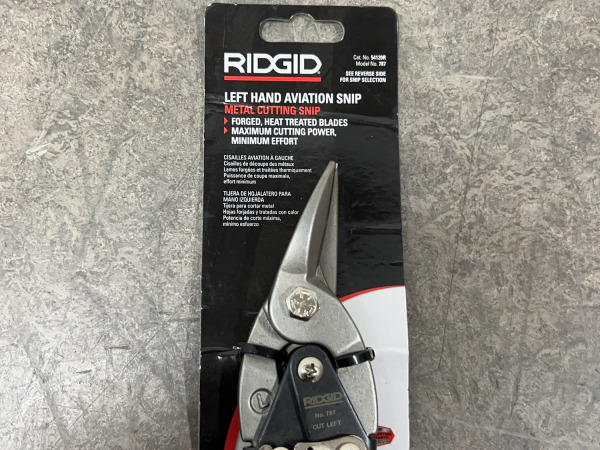2x Ridgid metaalschaar 787 – foto 2 – kavel bij XL Auctions