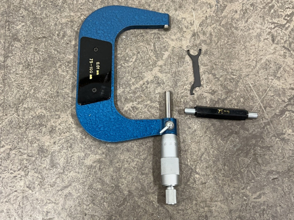 Time externe micrometer 75-100mm – foto 2 – kavel bij XL Auctions
