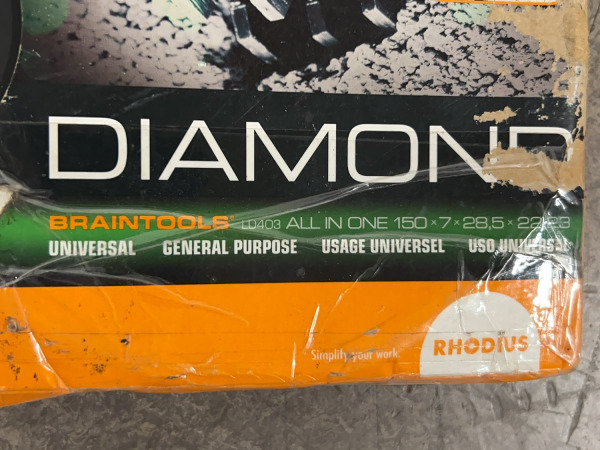 Rhodius diamantschijvensysteem ø150mm LD403 All-In-One – foto 2 – kavel bij XL Auctions