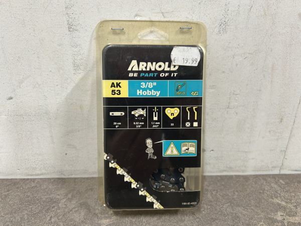 2x Arnold zaagketting 20cm AK 53 – kavel bij XL Auctions