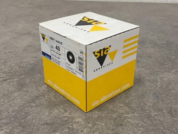 3x Blue Line schuurschijf ø115mm 50-pack SialoX – foto 2 – kavel bij XL Auctions