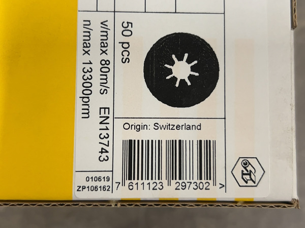 3x Blue Line schuurschijf ø115mm 50-pack SialoX – foto 5 – kavel bij XL Auctions
