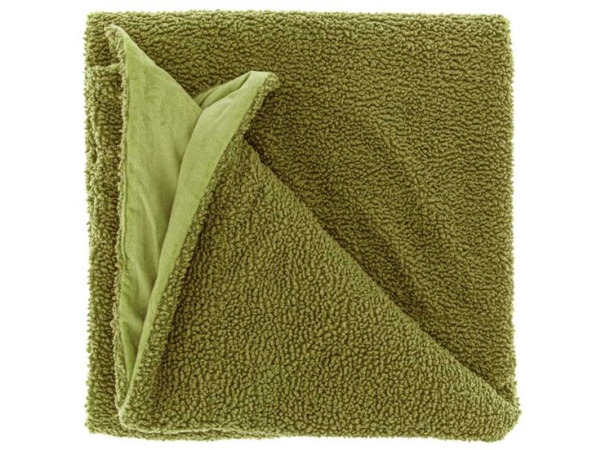 3x Unique Living - Plaid Romie 150x200cm Moss Green