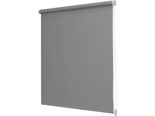 8x Rolgordijn - Lichtdoorlatend - Uni Donkergrijs - 90x250cm -