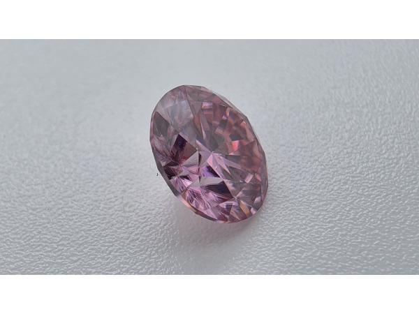Moissanite briljant 2 crt Pink ( GRA Gecertificeerd ) – foto 3 – kavel bij XL Auctions