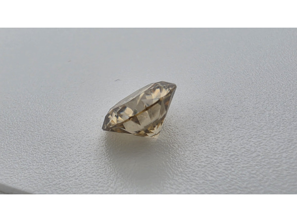 Moissanite briljant 2 crt Champagne ( GRA Gecertificeerd ) – foto 4 – kavel bij XL Auctions