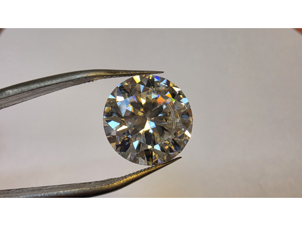 Moissanite briljant 10.00 crt ( GRA gecertificeerd ) – foto 6 – kavel bij XL Auctions