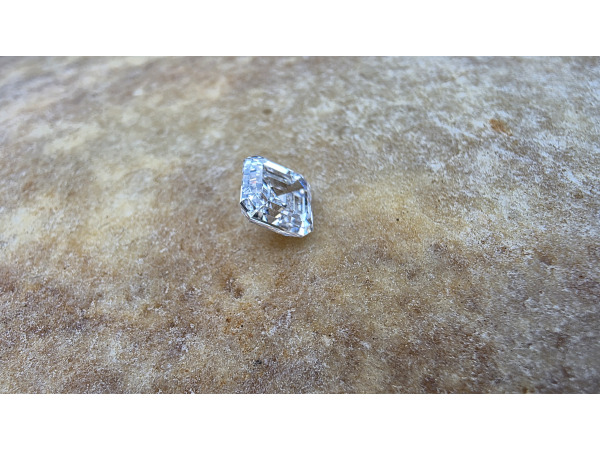 Diamant asscher 1.00 crt ( IGI gecertificeerd ) – foto 3 – kavel bij XL Auctions