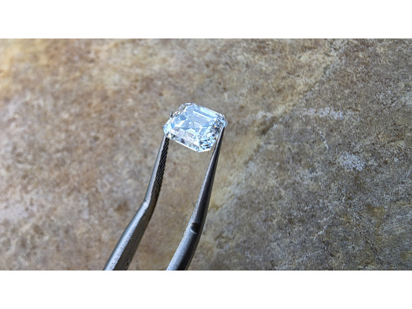 Diamant asscher 1.00 crt ( IGI gecertificeerd ) – foto 10 – kavel bij XL Auctions