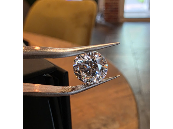 Diamant briljant 2.50 crt ( IGI gecertificeerd ) – foto 8 – kavel bij XL Auctions
