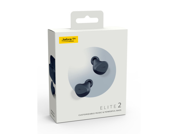 Jabra Elite 2 Navy Draadloos In-ear Grijs – foto 2 – kavel bij XL Auctions