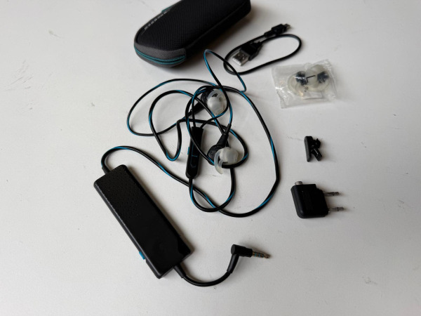 Bose QC20i noise cancelling oordopjes + case & accessoires – foto 2 – kavel bij XL Auctions