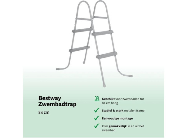Bestway Flowclear Zwembadladder - 84 cm – foto 2 – kavel bij XL Auctions