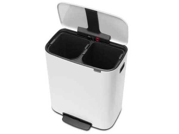 Brabantia Bo Prullenbak - 2 x 30 liter - Afvalscheiding - Wt – foto 2 – kavel bij XL Auctions