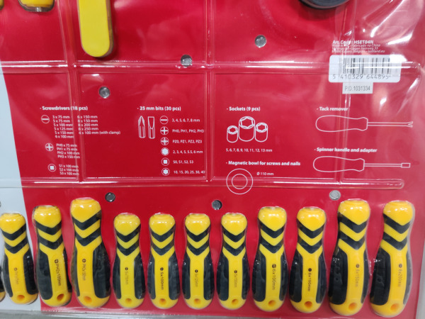 Toolland HSET04N 60-delige schroevendraaier- en bitset – foto 3 – kavel bij XL Auctions