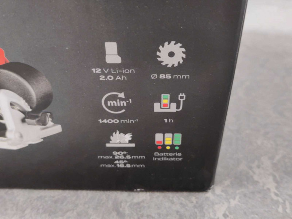 Matrix accu cirkelzaagmachine AKCS 12 – foto 4 – kavel bij XL Auctions