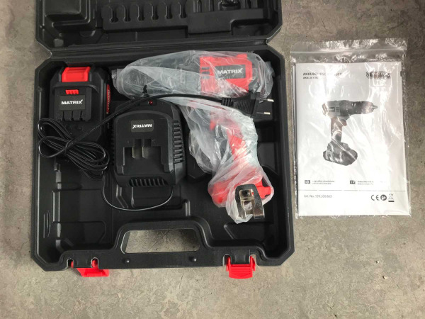 Matrix schroefboormachine AKN-20 V BL – foto 4 – kavel bij XL Auctions