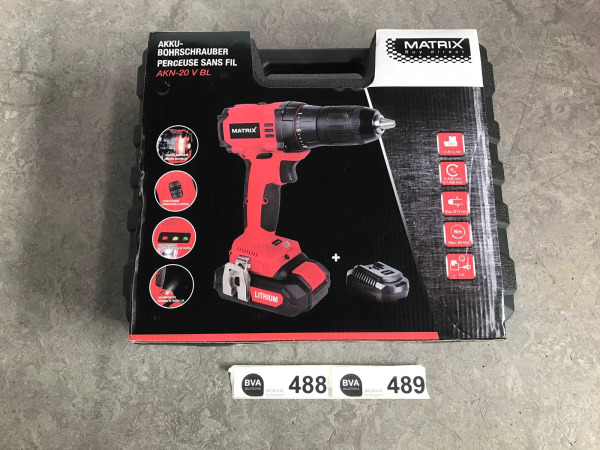 Matrix schroefboormachine AKN-20 V BL – foto 5 – kavel bij XL Auctions