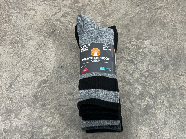4x Weatherproof Vintage sokken 6-paar maat 41-46 grijs – foto 7 – kavel bij XL Auctions