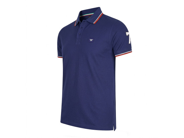 Cappuccino Italia Polo Applique Pique - Navy - XXL – foto 2 – kavel bij XL Auctions