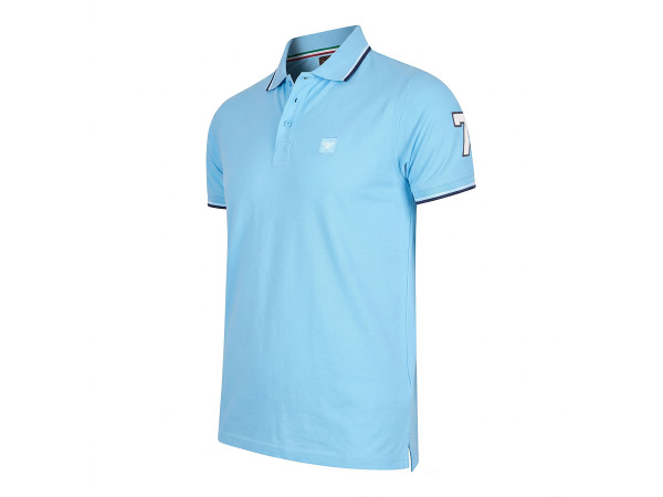 Cappuccino Italia Polo Applique Pique - Sky - XL – foto 3 – kavel bij XL Auctions