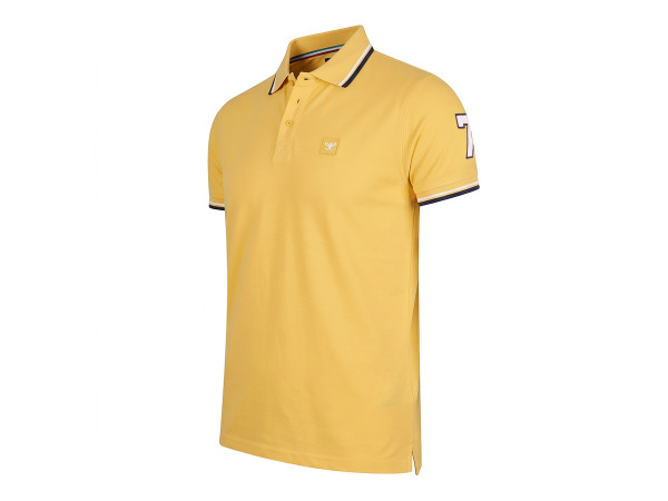Cappuccino Italia Polo Applique Pique - Geel - M – foto 2 – kavel bij XL Auctions