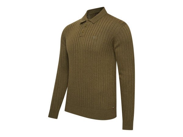 Cappuccino Italia Massa Knit Polo Groen - L – foto 2 – kavel bij XL Auctions