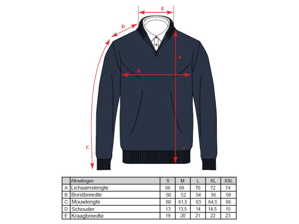 Cappuccino Italia Mock Zip Pullover Zwart - L – foto 2 – kavel bij XL Auctions