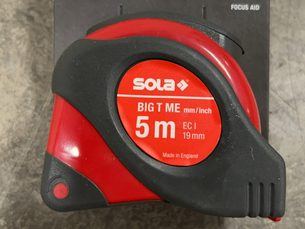 5x Sola rolmaat 5m Big T – foto 3 – kavel bij XL Auctions