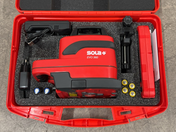 Sola rotatielaser 20-300m EVO360 – foto 9 – kavel bij XL Auctions