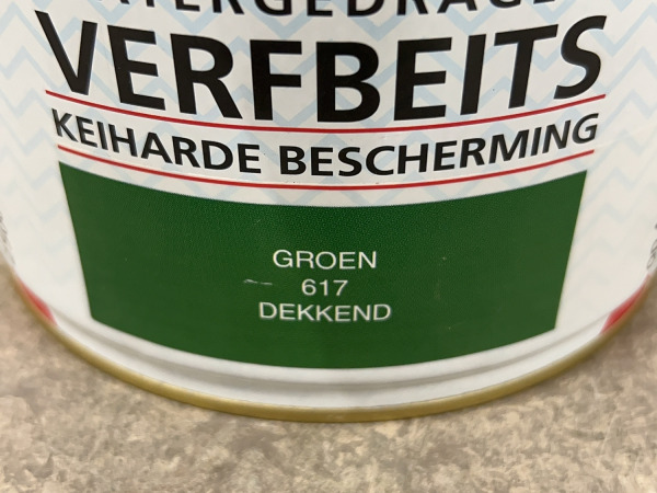 Hermadix verfbeits groen 2500ml Houtdecor – foto 4 – kavel bij XL Auctions