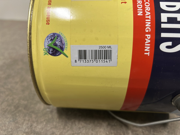 2x Hermadix tuindecoratiebeits 2,5L allure wit – foto 6 – kavel bij XL Auctions