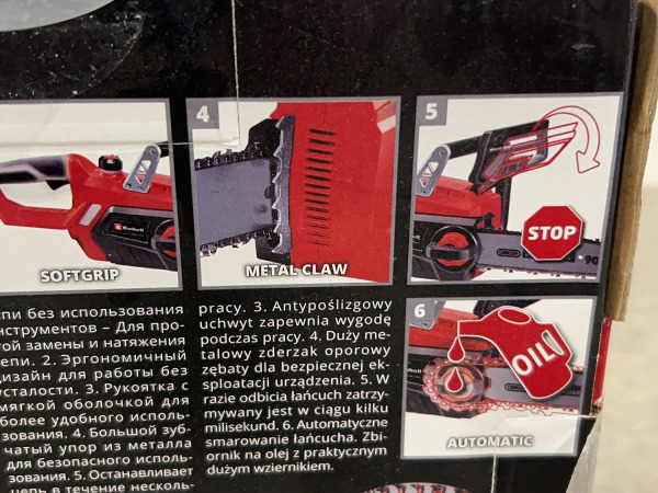 Einhell accu kettingzaag 18V body GE-LC 18/25 Li-Solo – foto 7 – kavel bij XL Auctions