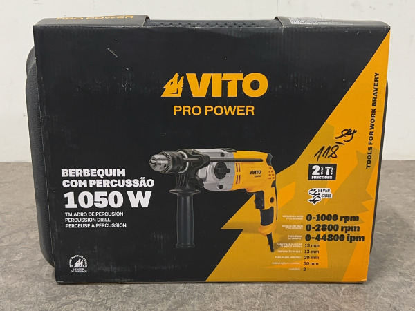 Vito klopboormachine 1050W Pro-Power – foto 2 – kavel bij XL Auctions