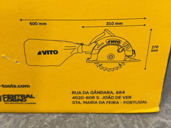 Vito circkelzaag ø185mm 1500W Pro-Power – foto 9 – kavel bij XL Auctions