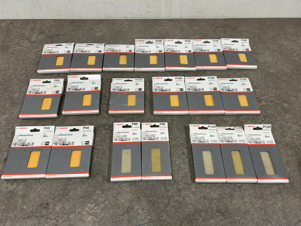 Bosch schuurblad set 20-delig