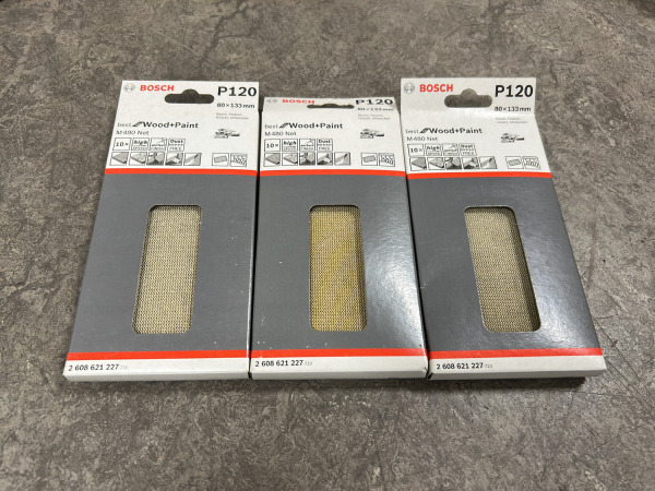 Bosch schuurblad set 20-delig – foto 2 – kavel bij XL Auctions